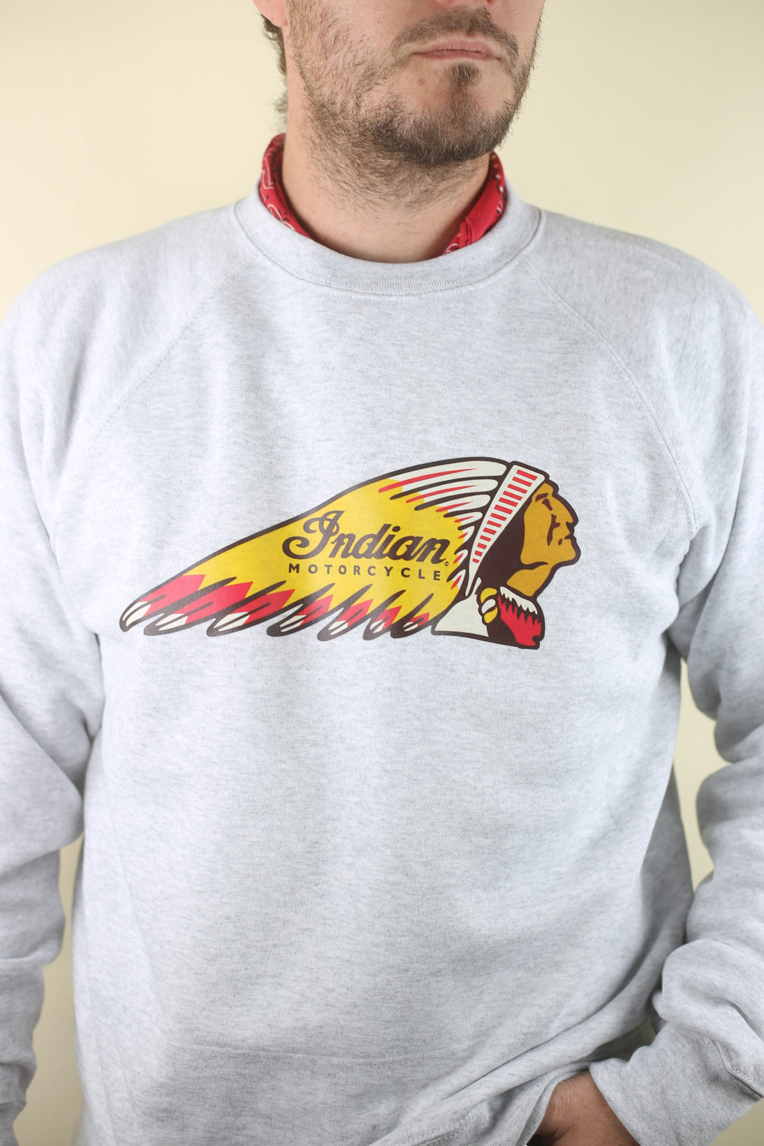 INDIANS Raglan Sweatshirt