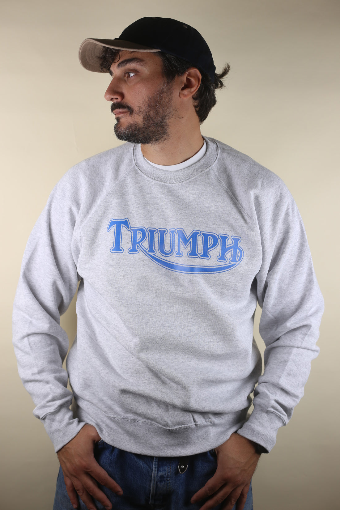 Triumph Steve McQueen Winter Raglan Sweatshirt