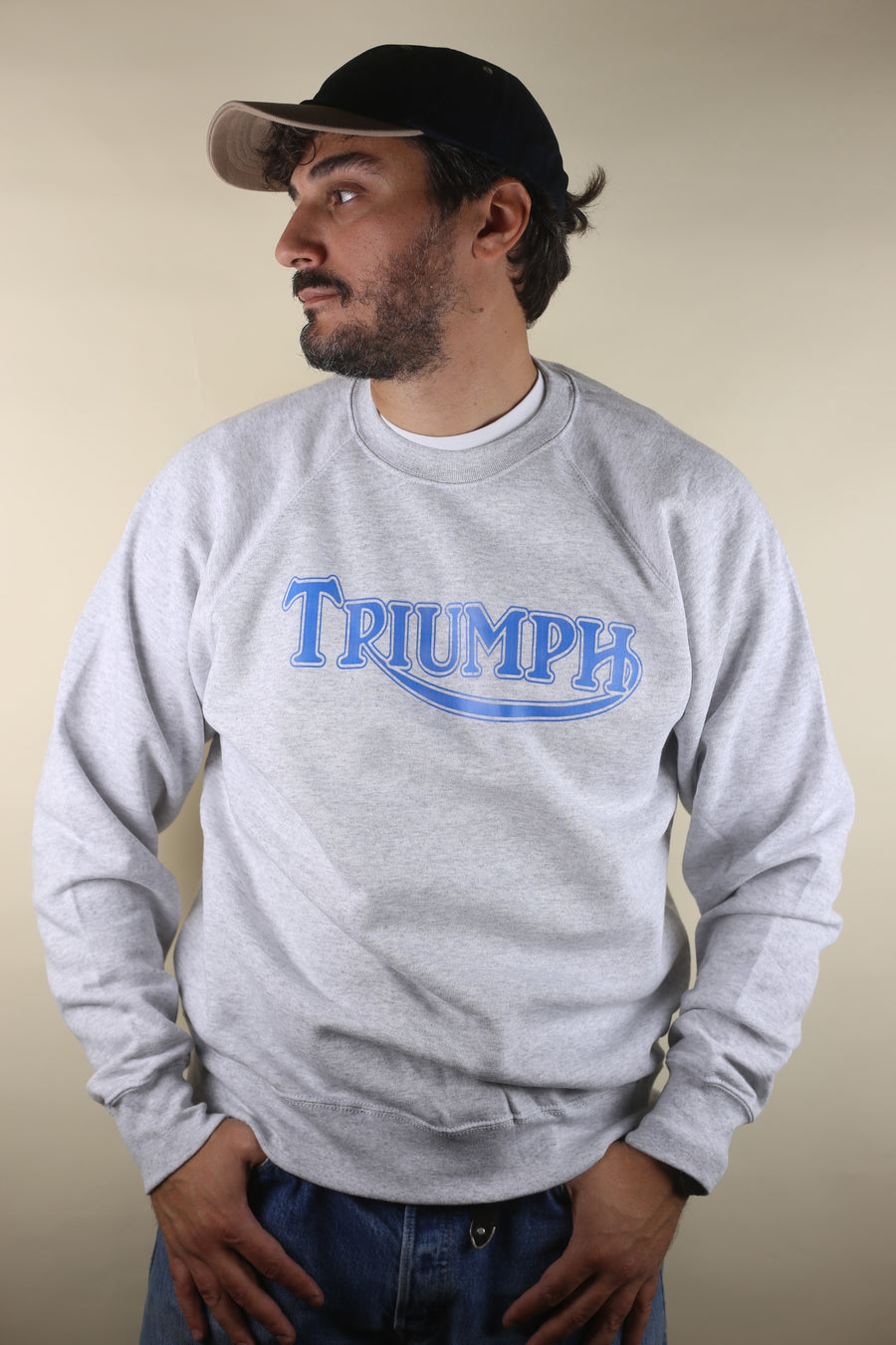 Triumph Steve McQueen Winter Raglan Sweatshirt