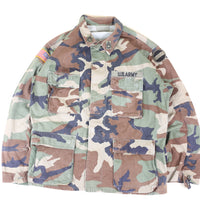 Bdu US ARMY camouflage jacket - XL - (CUSTOMIZABLE)