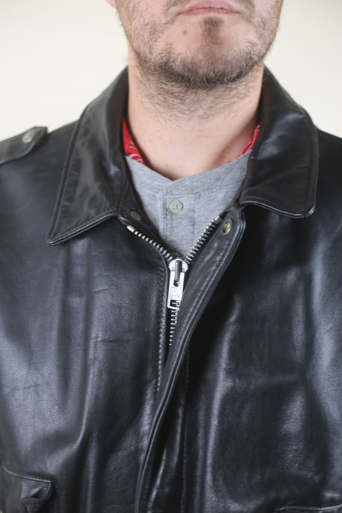 Giacca di pelle Schott  -  L -