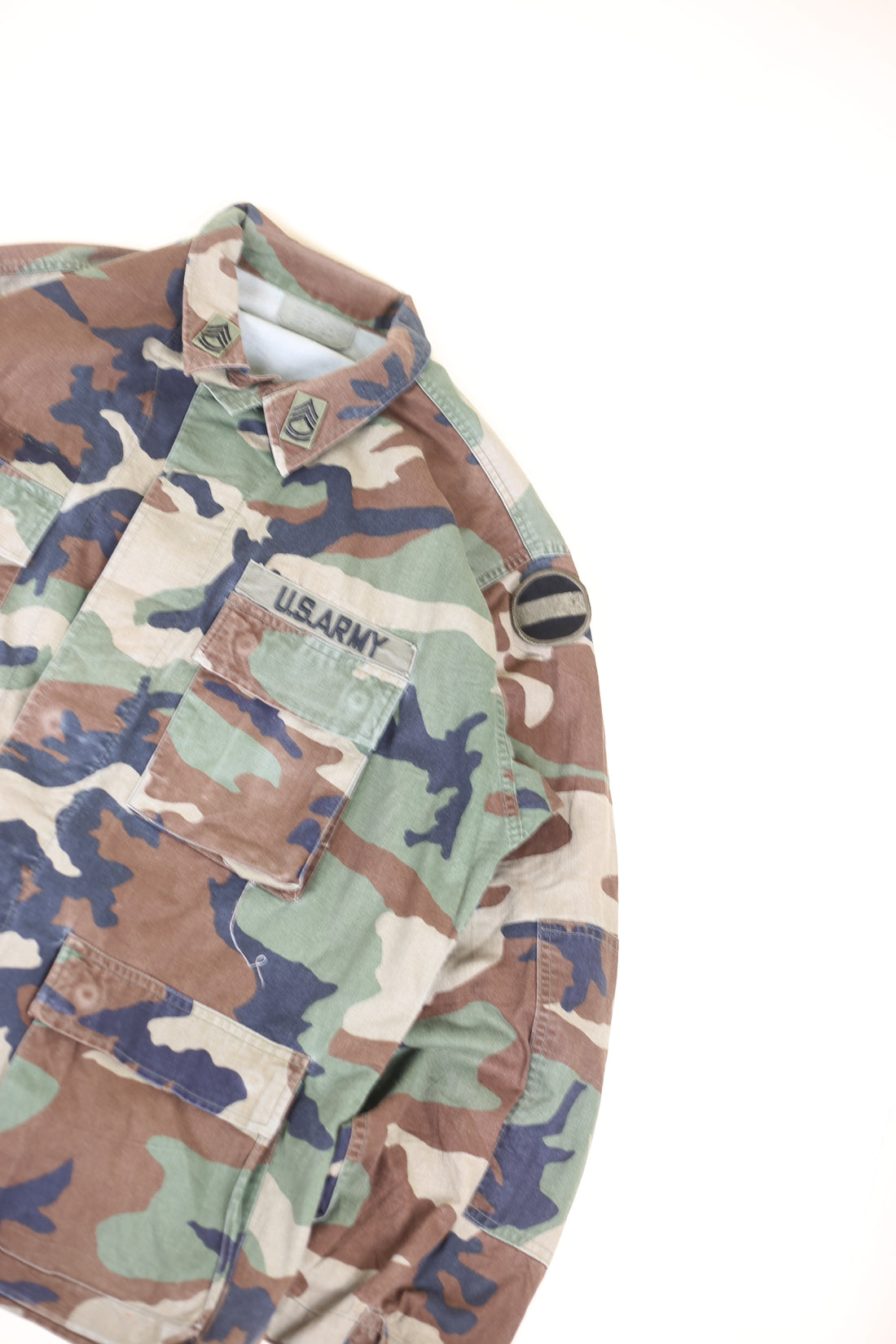 Bdu US ARMY camouflage jacket - XL - (CUSTOMIZABLE)