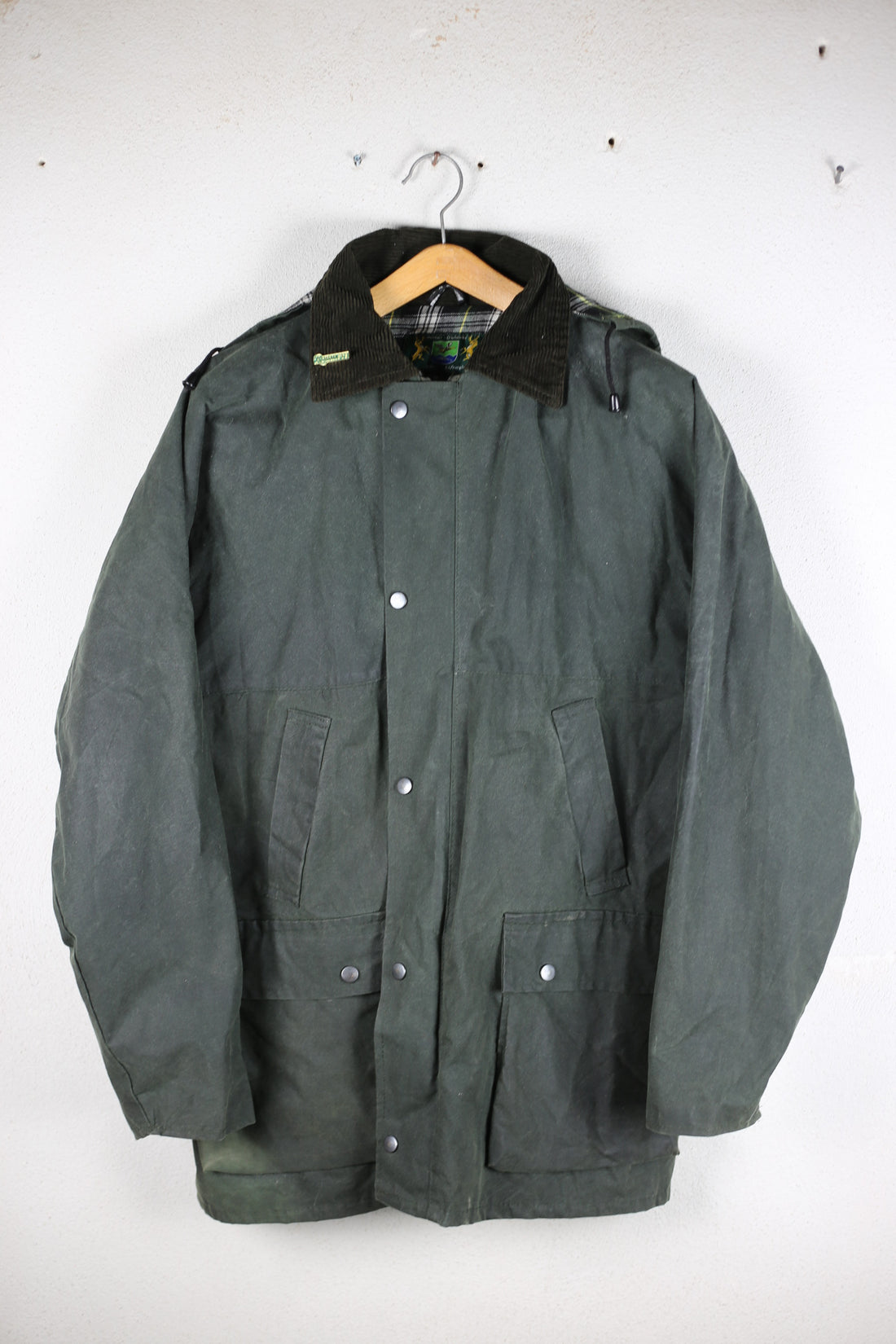 WAX VINTAGE JACKET  MADE IN UK   - M -