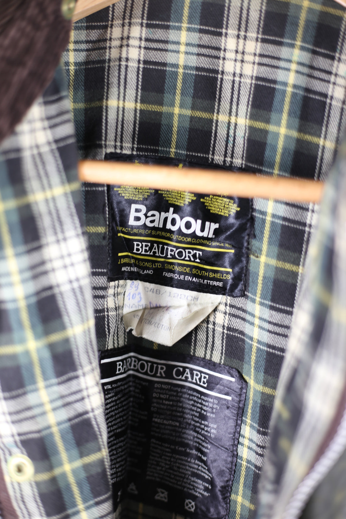 BARBOUR BEAUFORT   - XXL - (C48 122)
