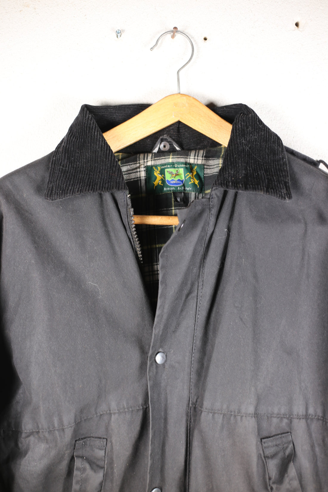 WAX VINTAGE JACKET  MADE IN UK - M -