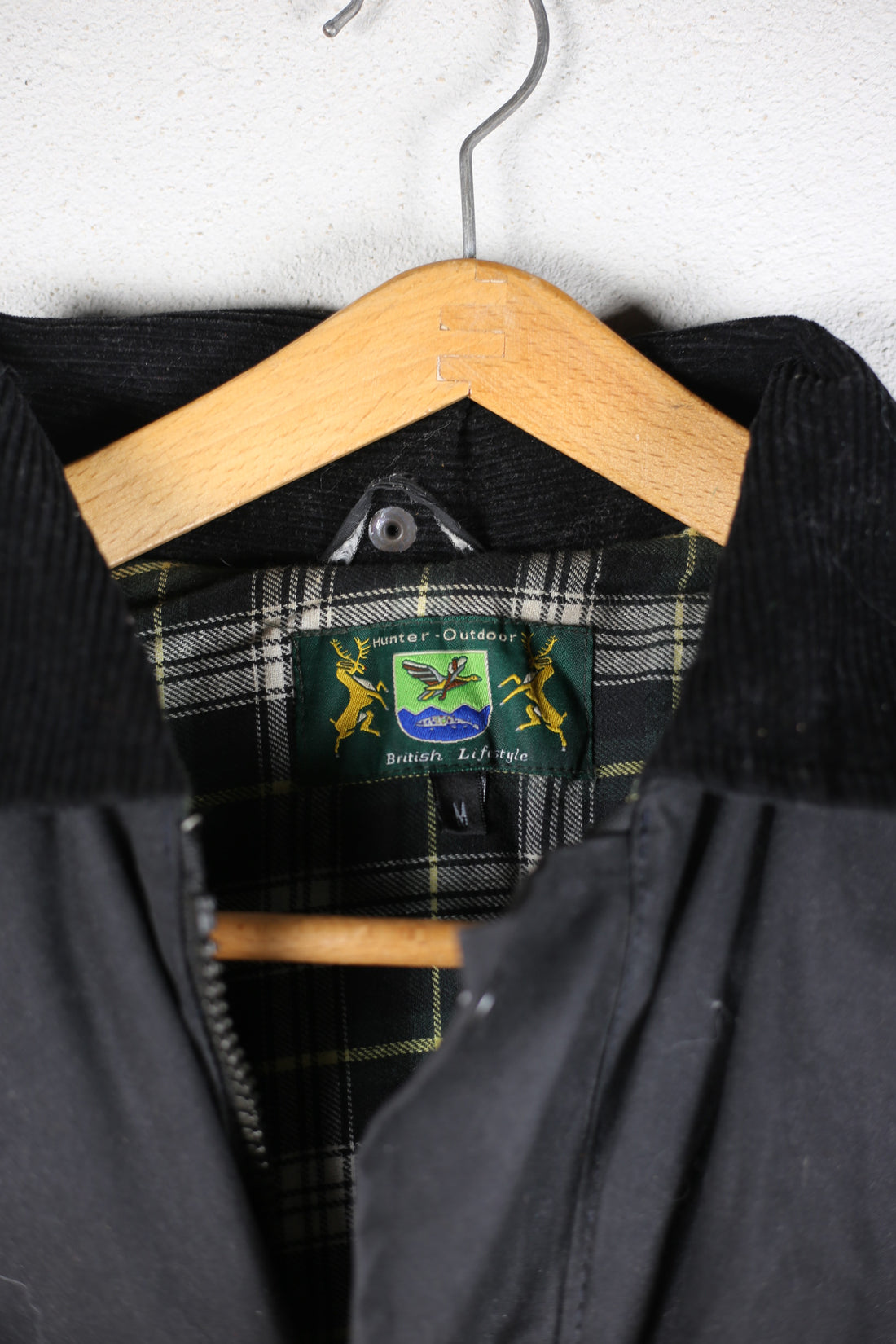 WAX VINTAGE JACKET  MADE IN UK - M -