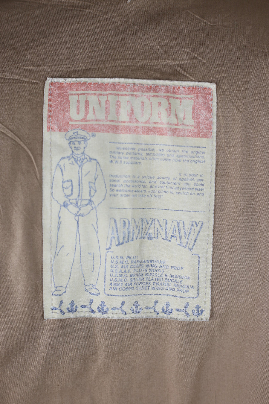 DEADSTOCK UNIFORM JACKET - L -