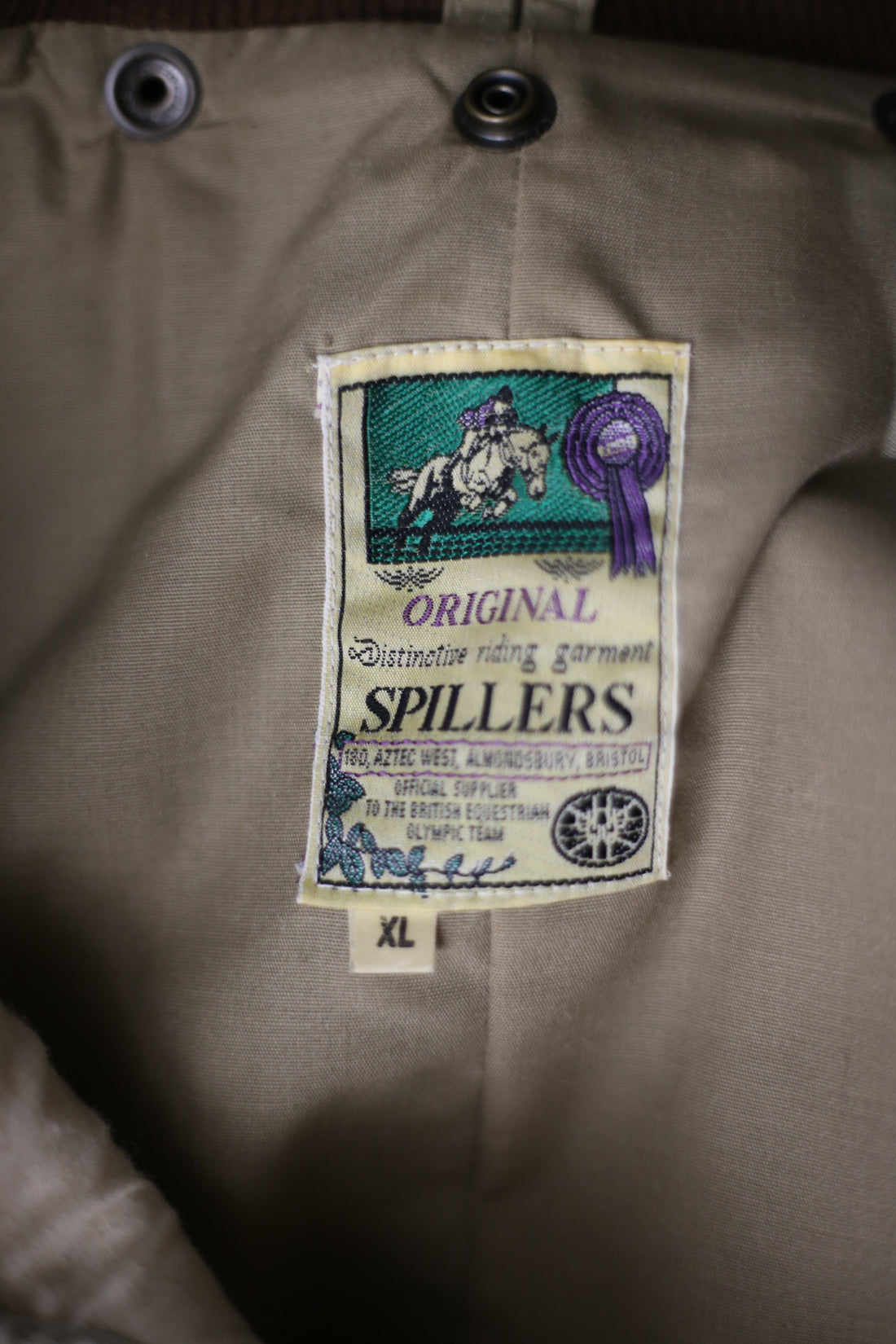 VINTAGE SPILLER  JACKET MADE IN AUSTRALIA    - XL -