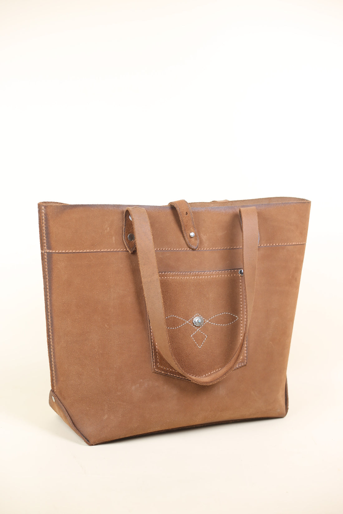 leather tote bag