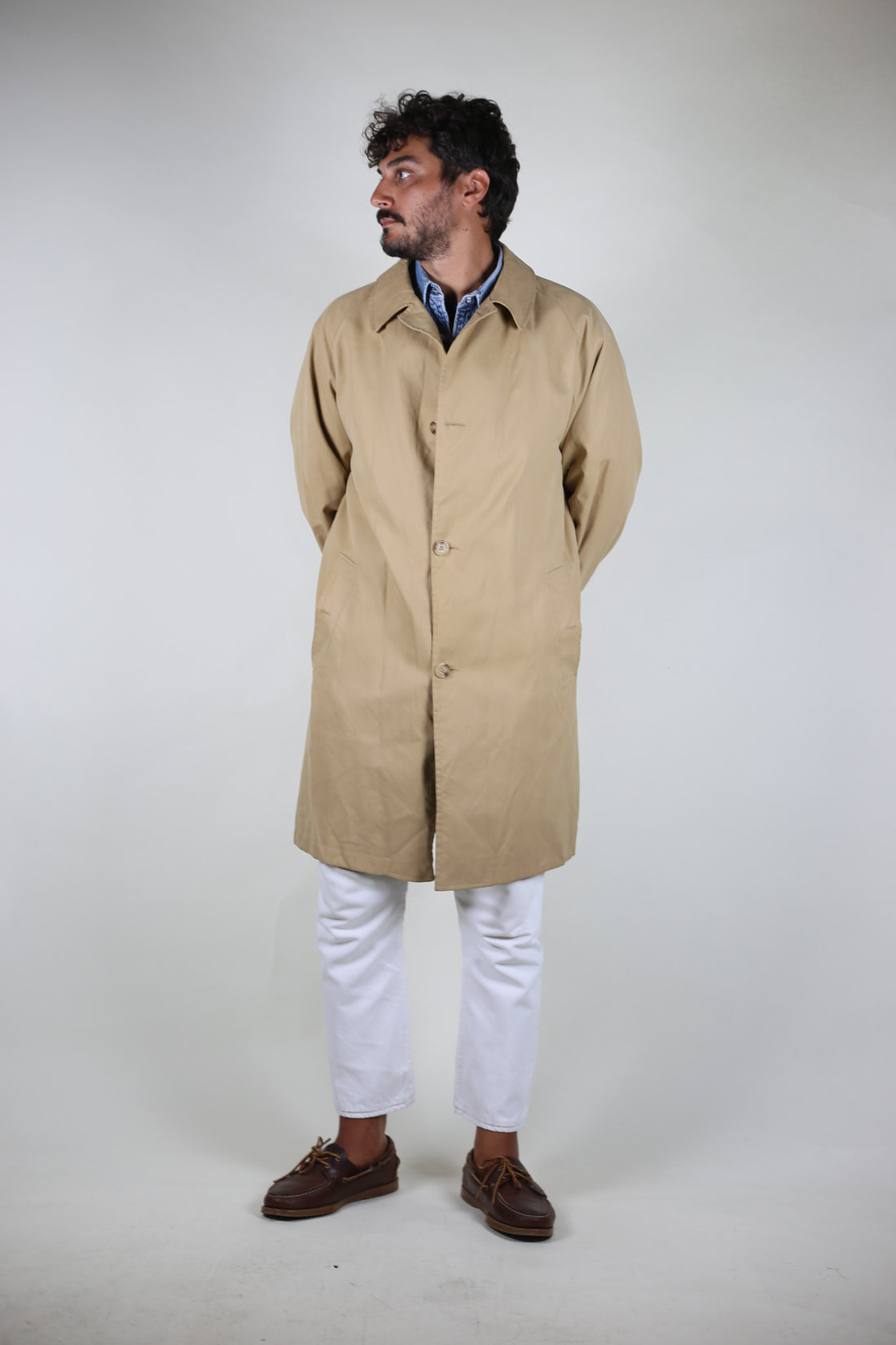 Vintage trench coat - XL -