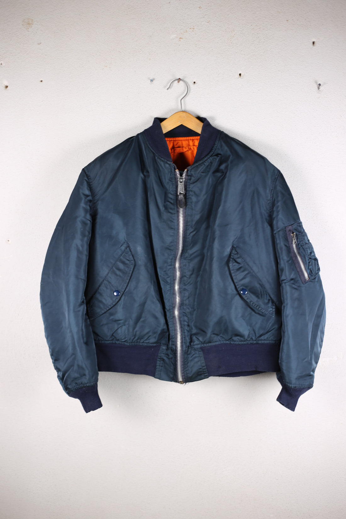 ALPHA INDUSTRIES Bomber Jacket MADE IN USA - XL -