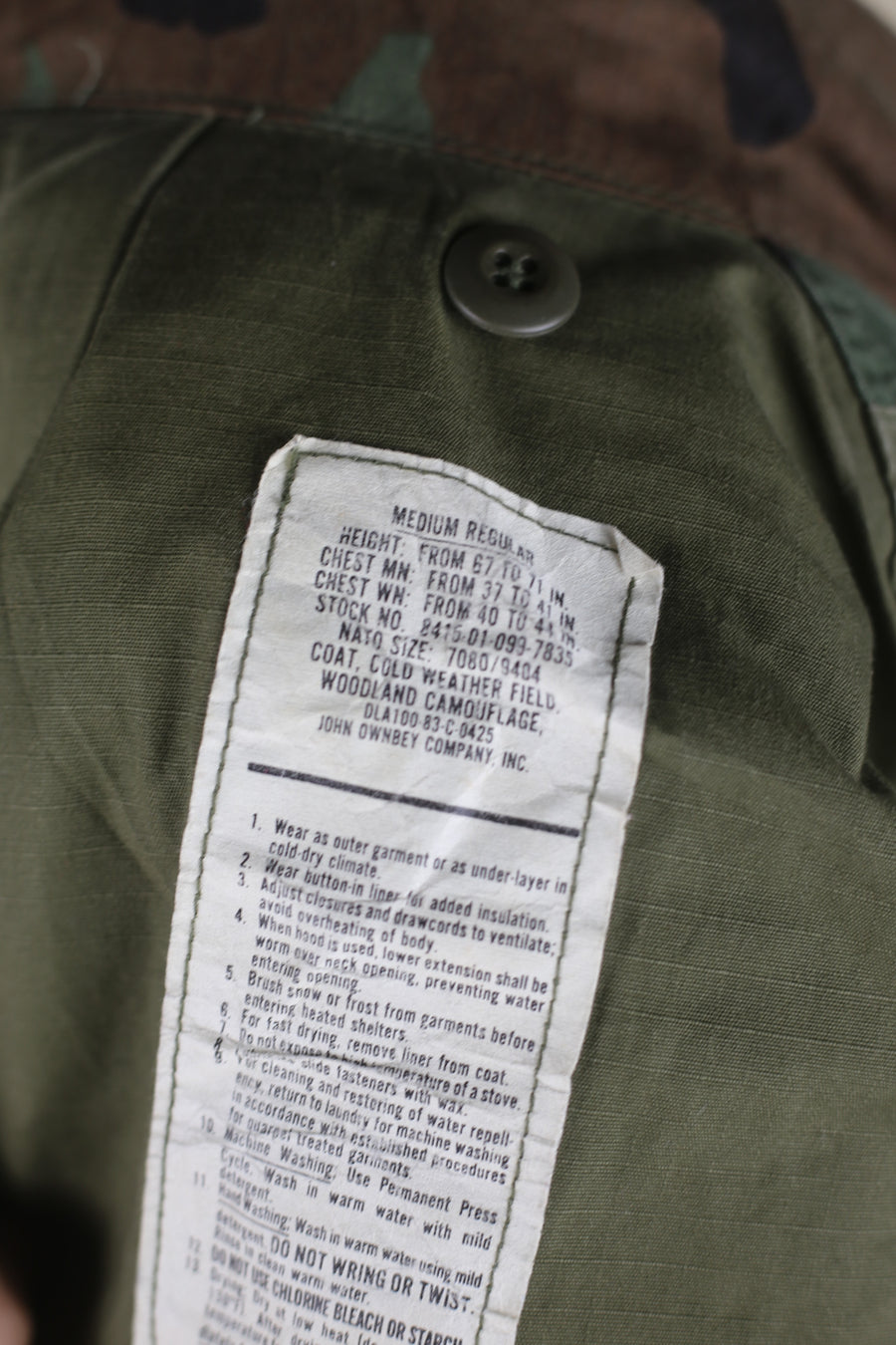 Field Jacket M-65 Us ARMY - L - ( MEDIUM REGULAR )