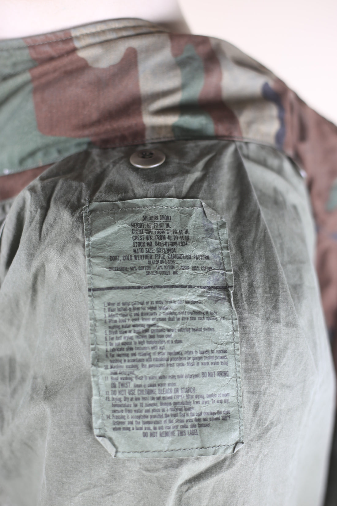 Field Jacket M-65 Us Army - L - (MEDIUM SHORT)