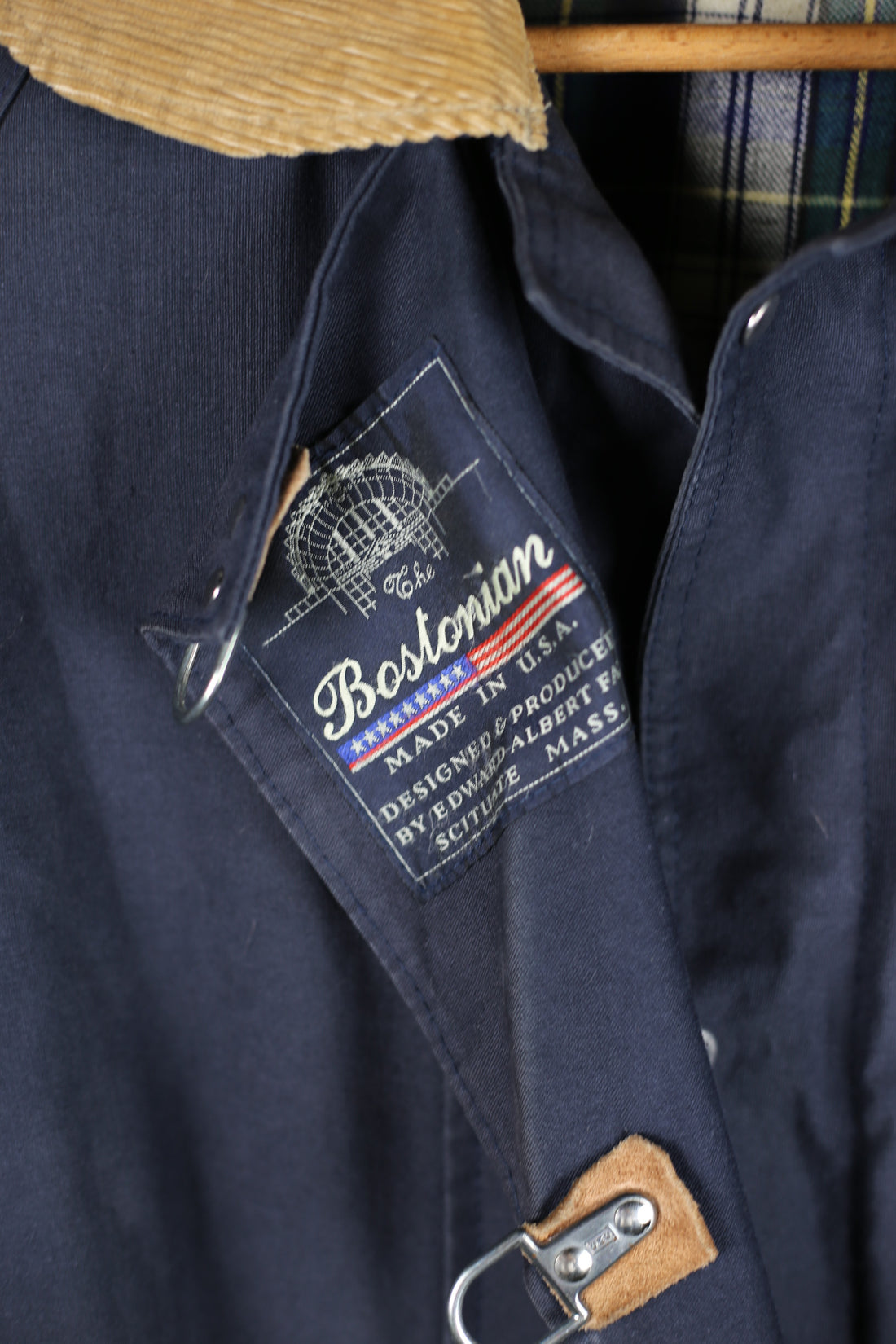 fireman jacket  THE BOSTONIAN MADE IN USA  4 ganci   -  XL  -