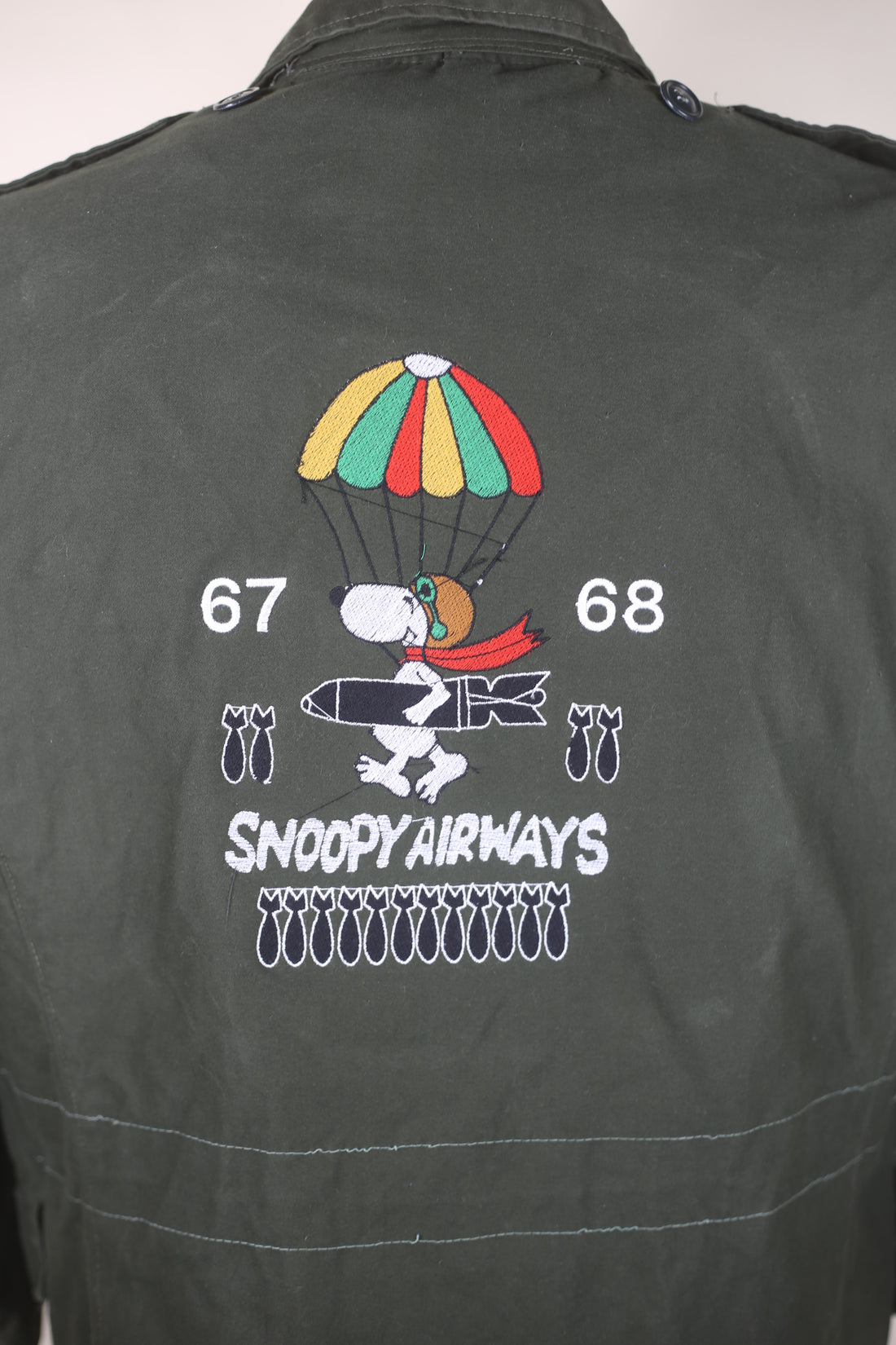 Field Jacket M-43  Esercito GRECO con ricamo - M -