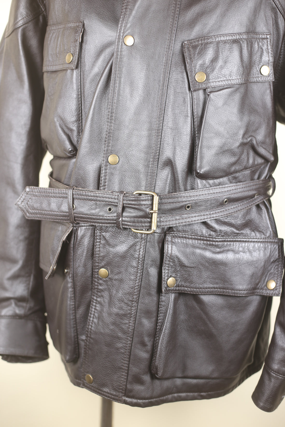 Giacca in pelle modello Fieldmaster - XXL 54 IT -