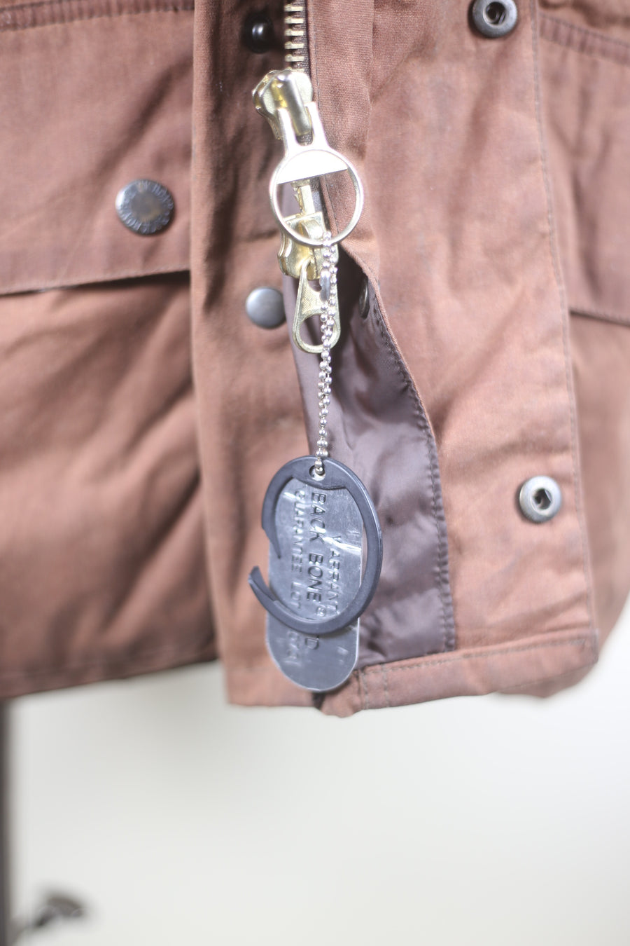 WAX JACKET   -  XL -