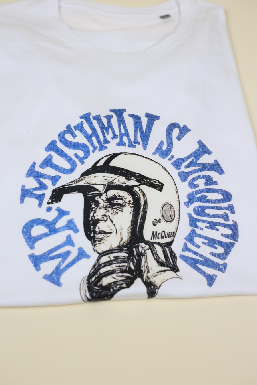 TRIUMPH STEVE MCQUEEN tubular t-shirt