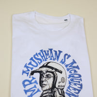 TRIUMPH STEVE MCQUEEN tubular t-shirt