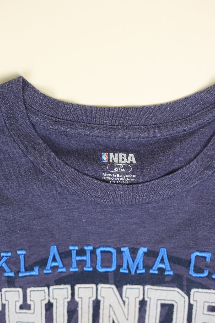 T-shirt OKLAHOMA CITY NBA   - L -