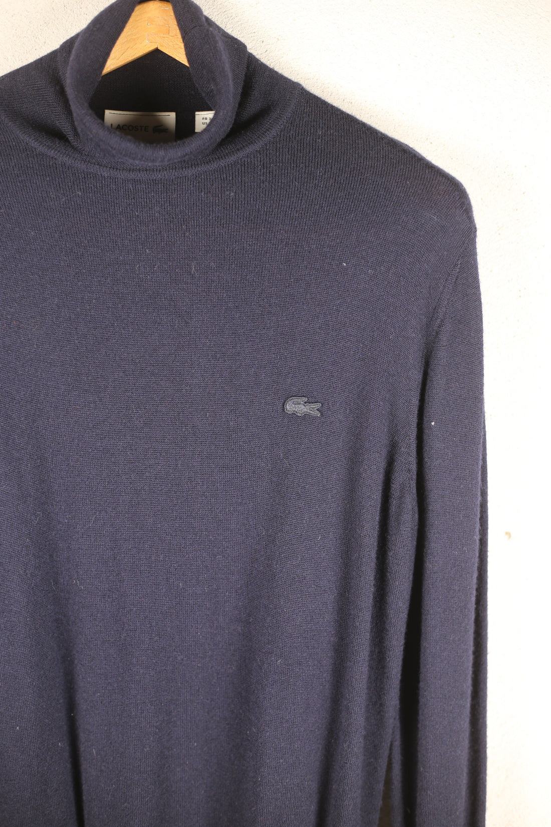 TURTLE NECK  LACOSTE   - S -