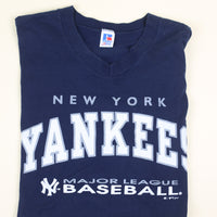 T-shirt  YANKEES RUSSEL MADE IN USA    - XL -