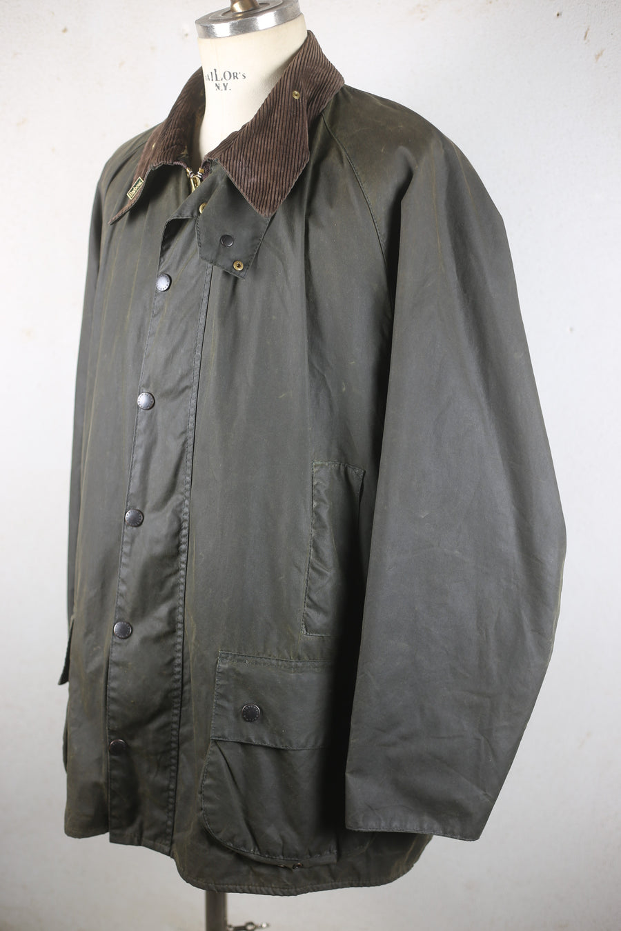 Barbour Beaufort  con imbottitura e spilla  -C52 XL-