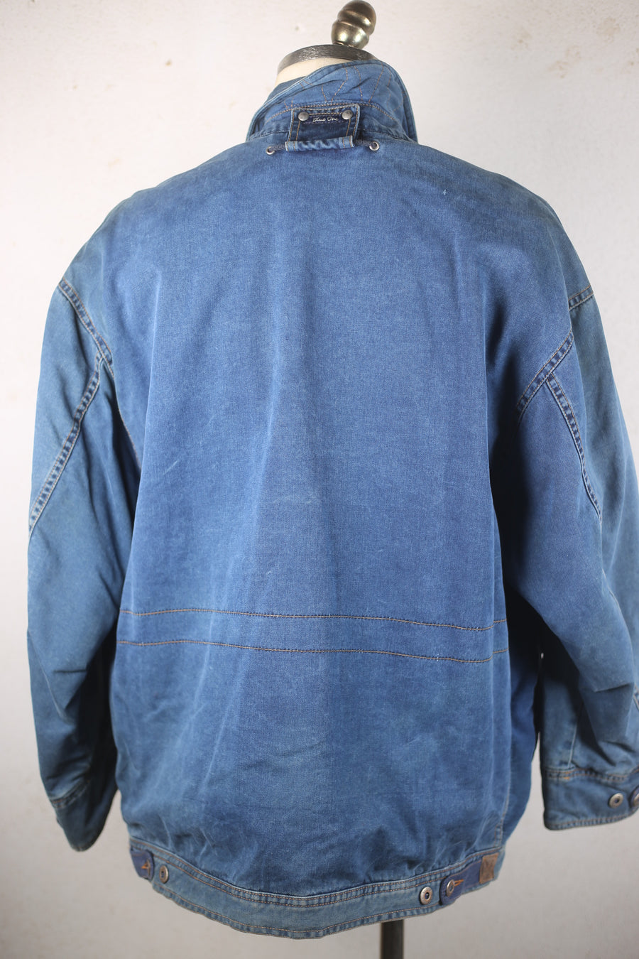 DEADSTOCK DENIM JUNGLE JACKET - L-