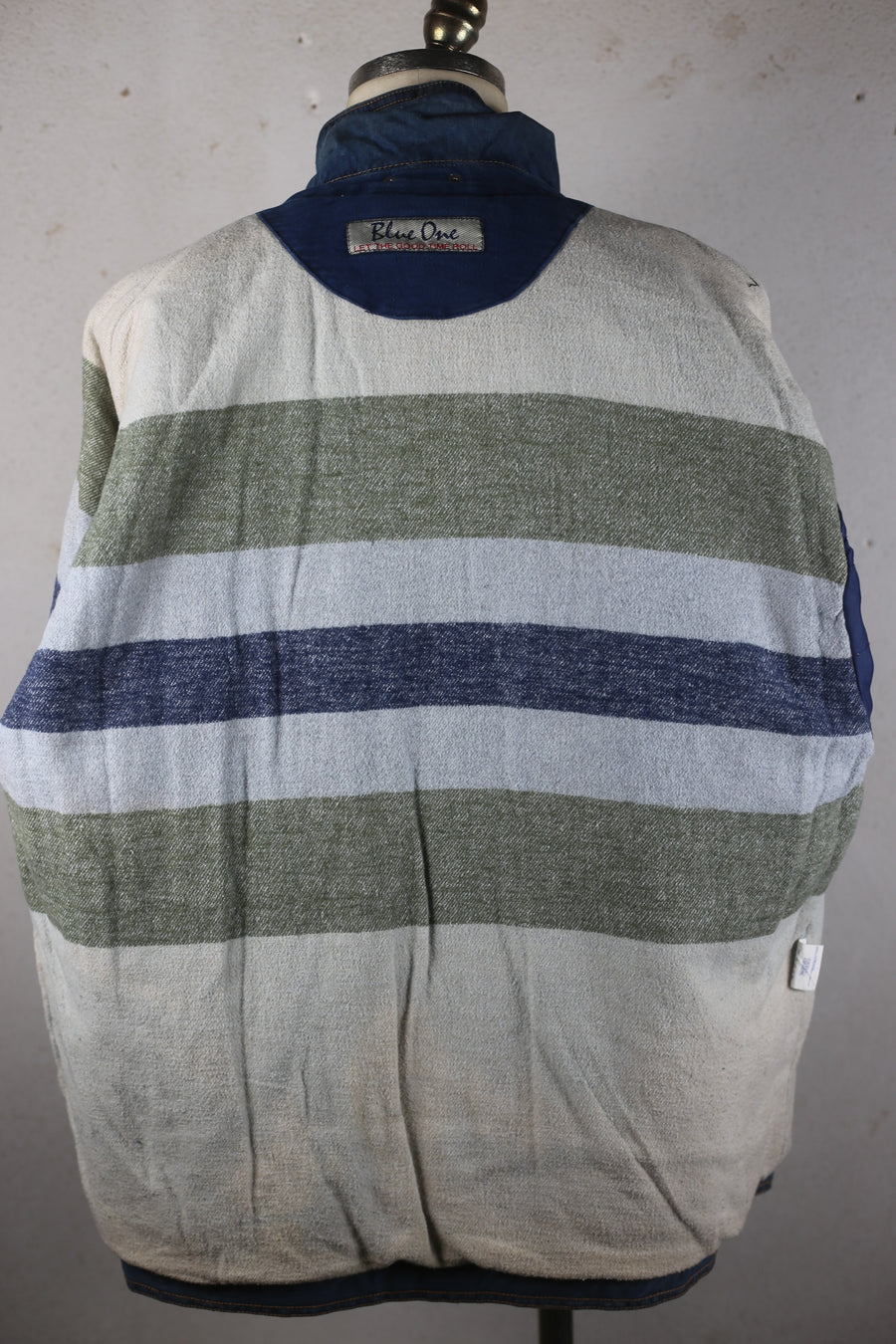 DEADSTOCK DENIM JUNGLE JACKET - L-