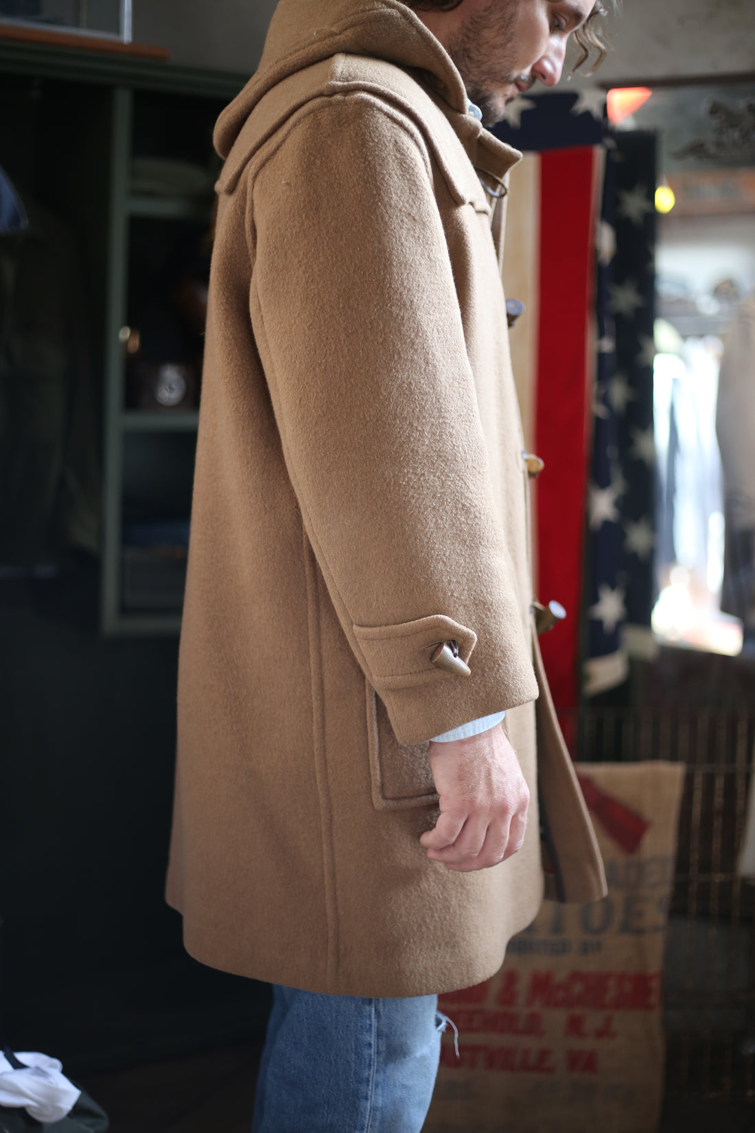 BURBERRY DUFFLE COAT    -   L 50 IT -