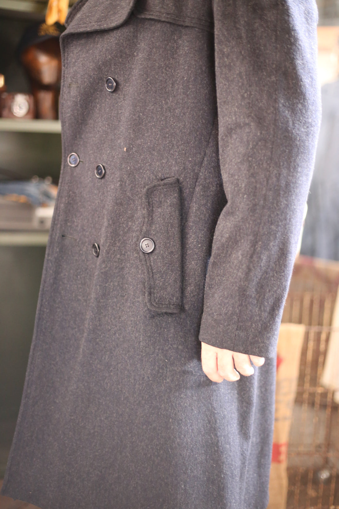 WOOL COAT   -   L  50 IT -