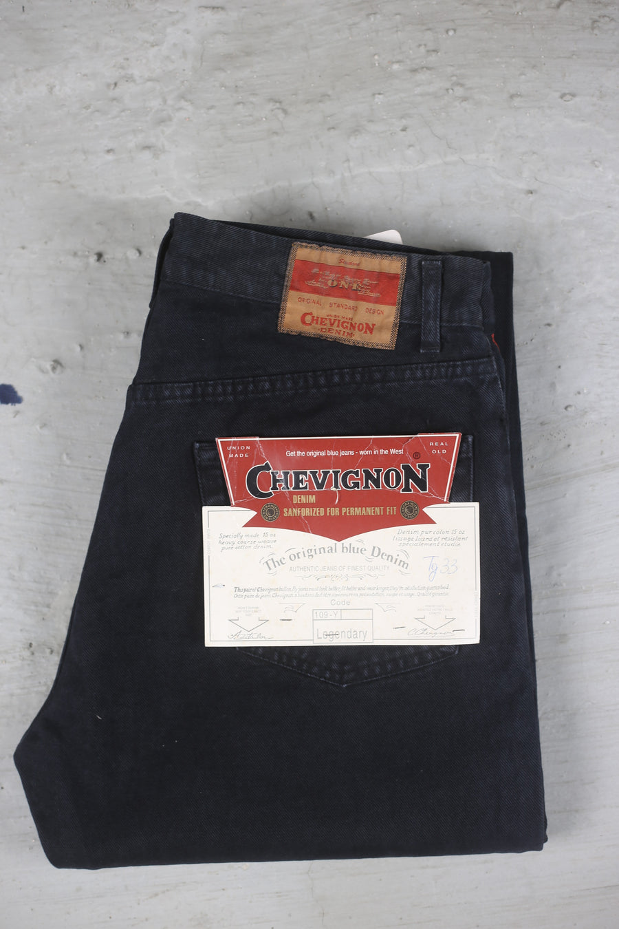 CHEVIGNON DEADSTOCK JEANS