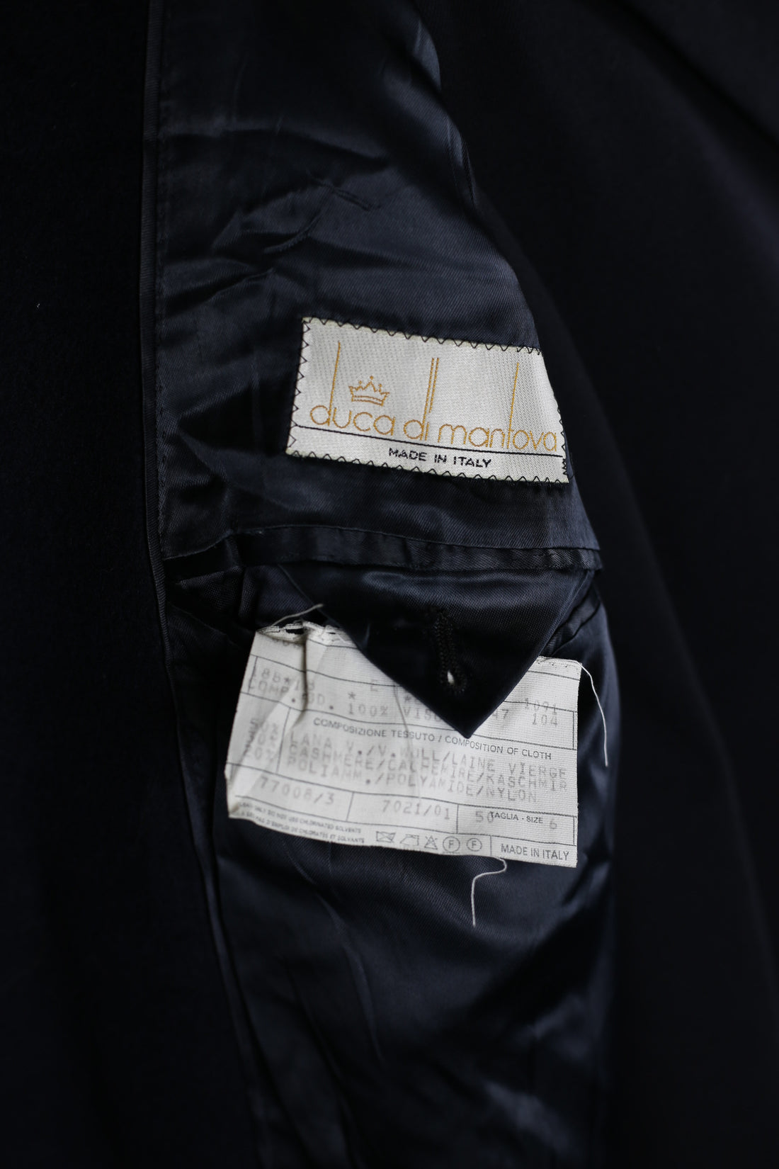 CAPPOTTO IN LANA    -   L 50 IT -
