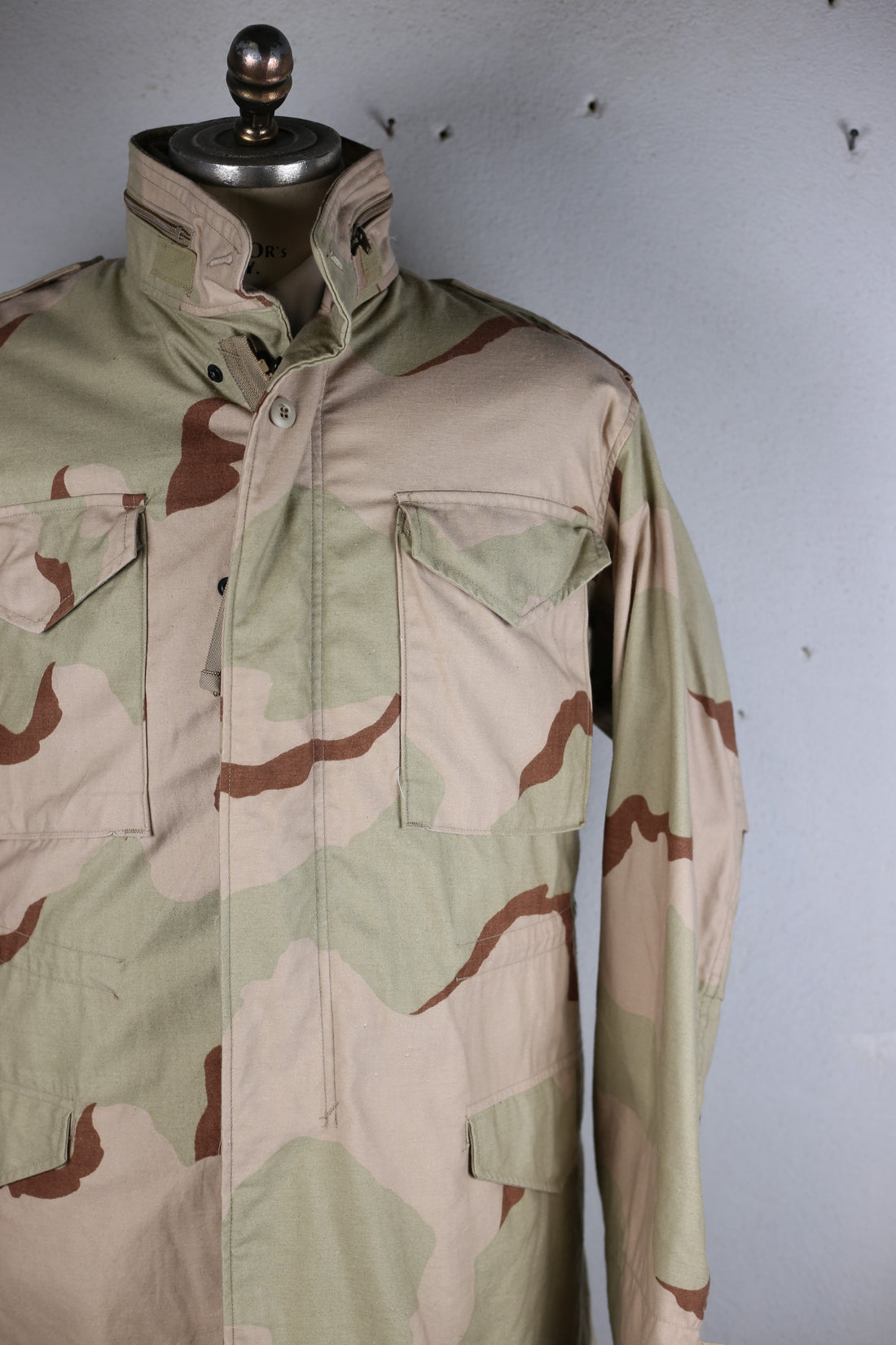 Field Jacket M-65 US ARMY DESERT - L - ( MEDIUM LONG )