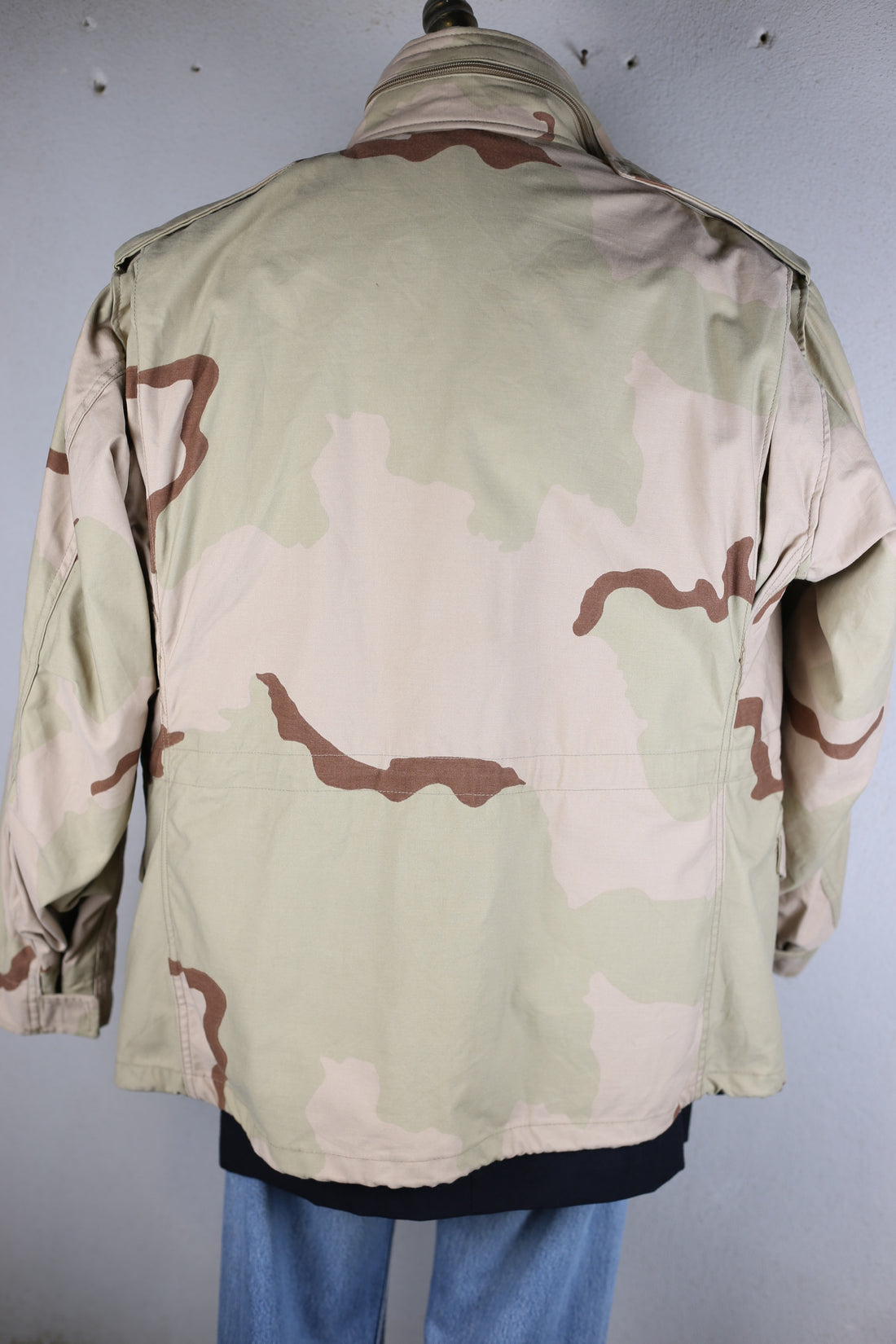 Field Jacket M-65 US NAVY SEABEES DESERT - XL - (LARGE SHORT)