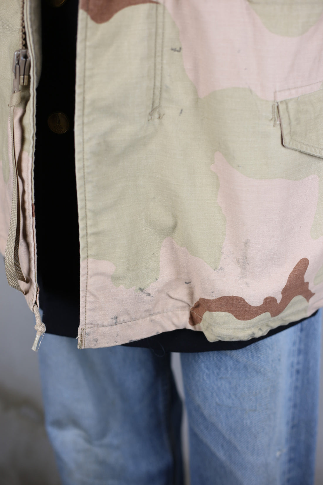Field Jacket M-65 US ARMY DESERT - L - (MEDIUM REGULAR)