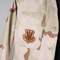 US AIR FORCE DESERT BDU JACKET  -    L - (MEDIUM REGULAR  )