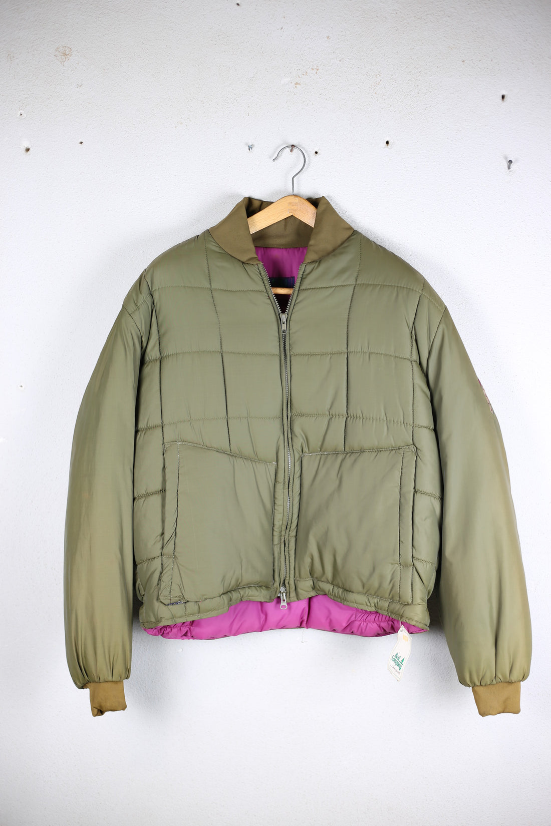 DOWN JACKET BEST COMPANY DEADSTOCK  - L -
