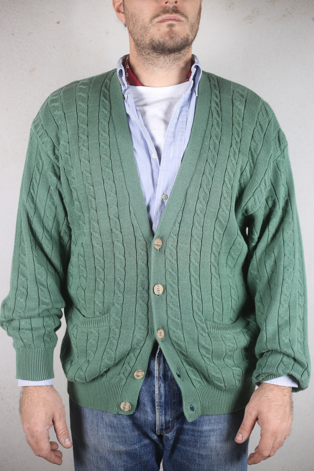 CARDIGAN in cotone  DEADSTOCK