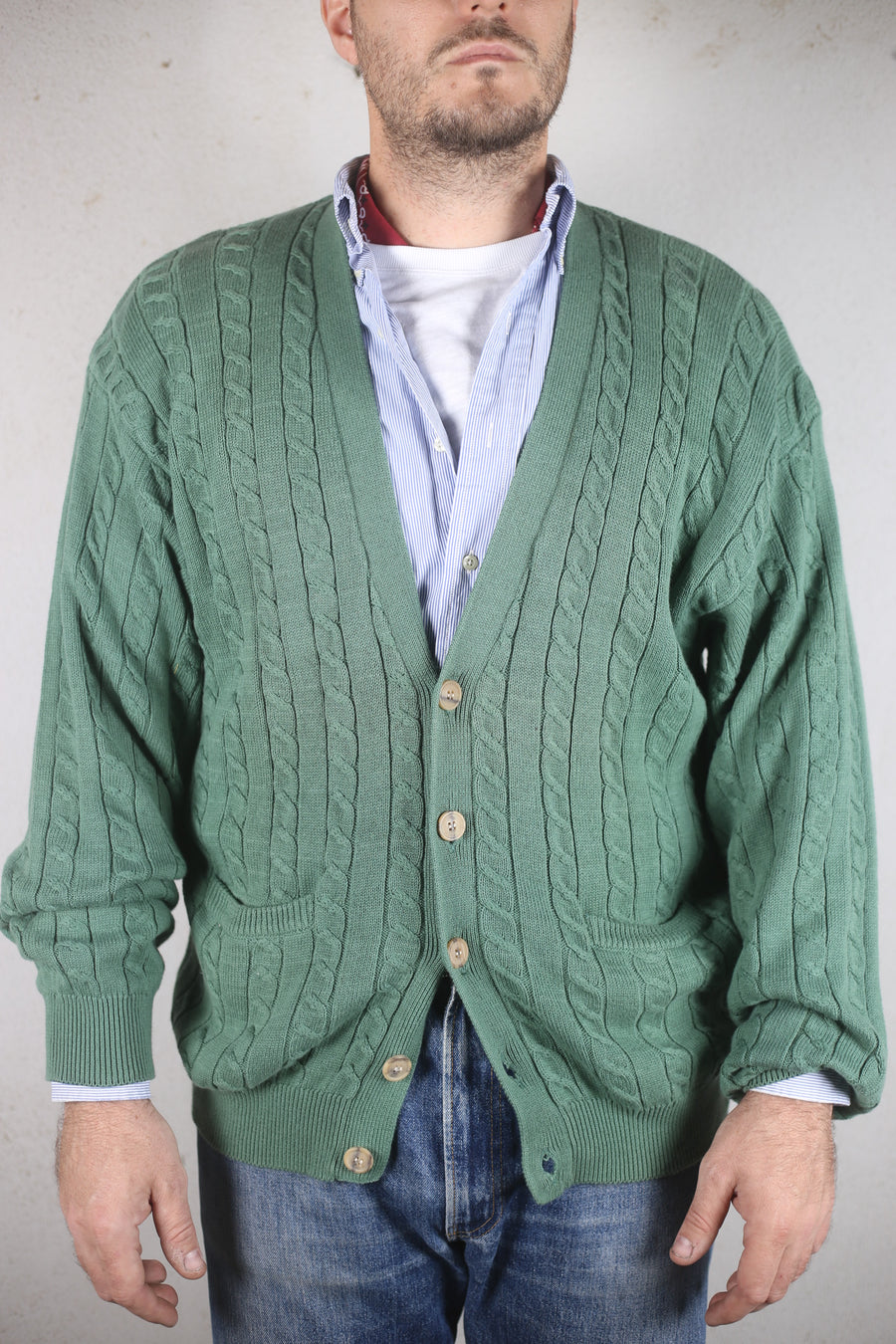 CARDIGAN in cotone  DEADSTOCK