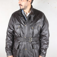 Giacca in pelle modello Fieldmaster - XXL 54 IT -