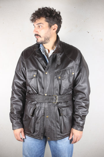 Giacca in pelle modello Fieldmaster - XXL 54 IT -