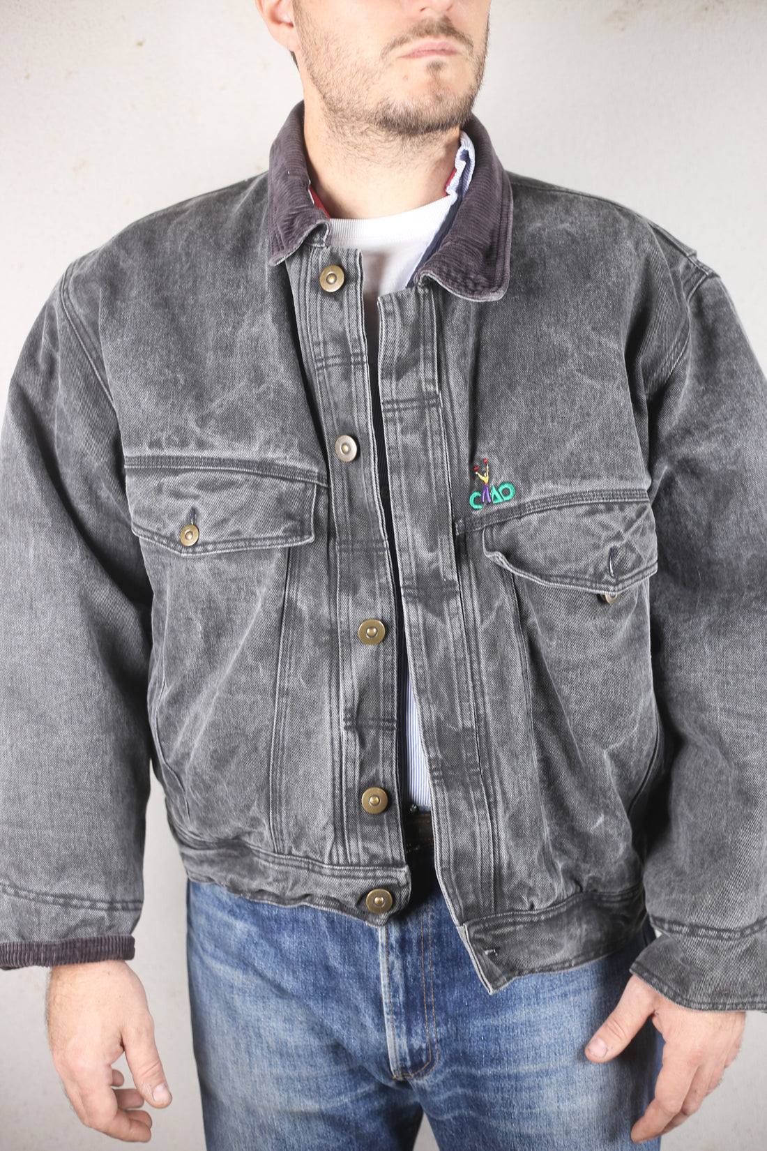 GIACCA DI JEANS  CIAO       - L -