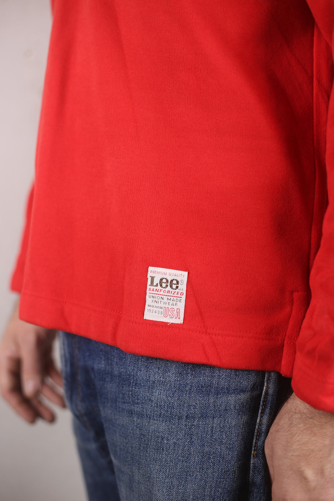 Lee deadstock polo sweatshirt &lt; S - M &gt;