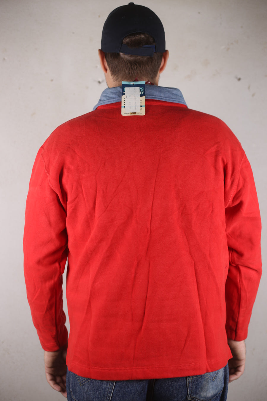 Lee deadstock polo sweatshirt &lt; S - M &gt;