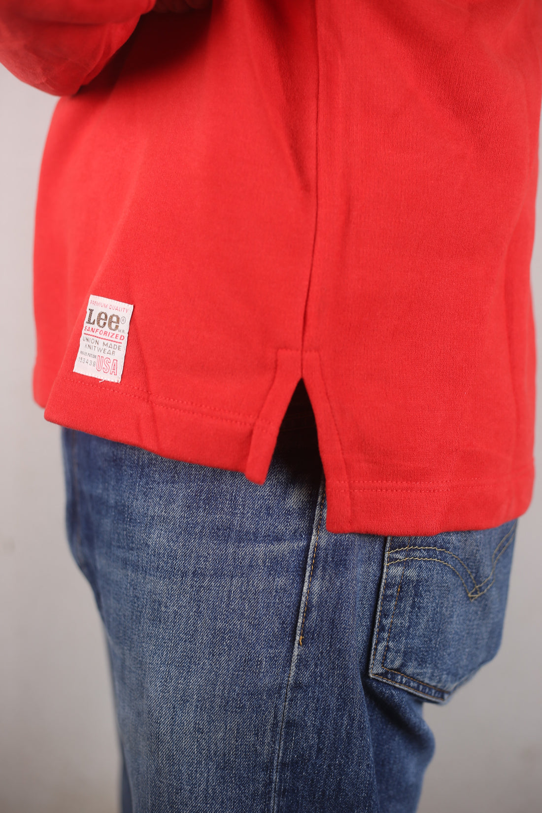 Lee deadstock polo sweatshirt &lt; S - M &gt;