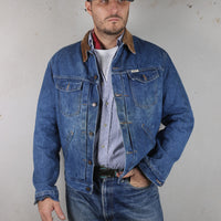 GIACCA DI JEANS SPITFIRE  VINTAGE SHERPA      - M -