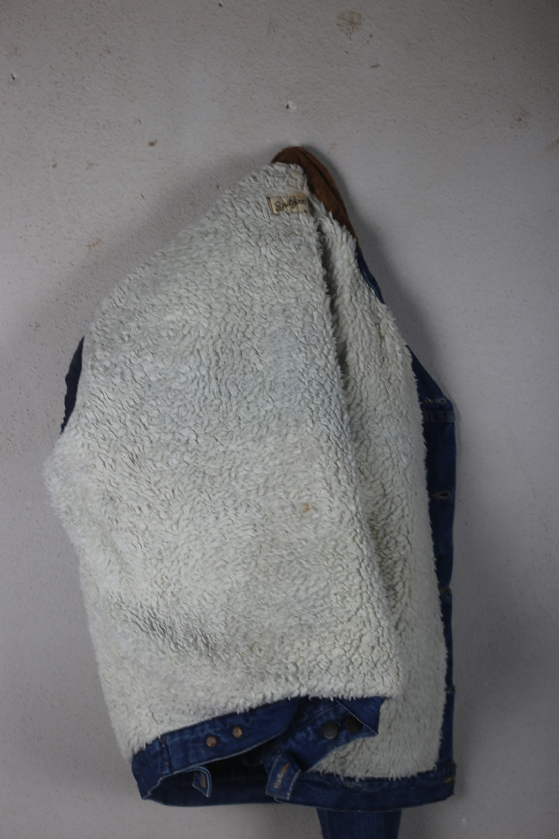 GIACCA DI JEANS SPITFIRE  VINTAGE SHERPA      - M -