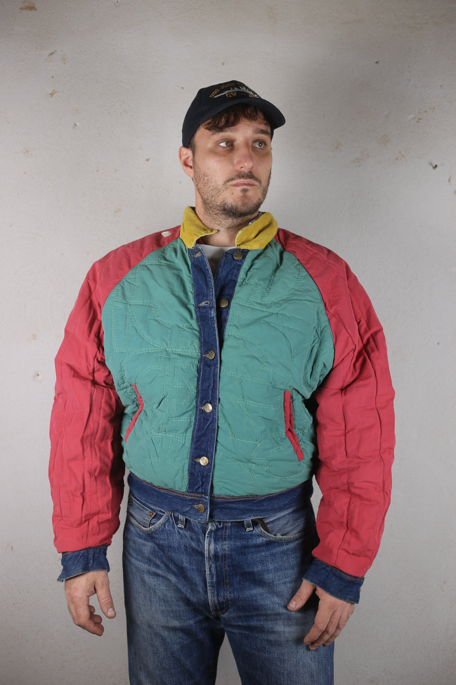 GIACCA DI JEANS  REVERSIBILE CLOSED  DEADSTOCK