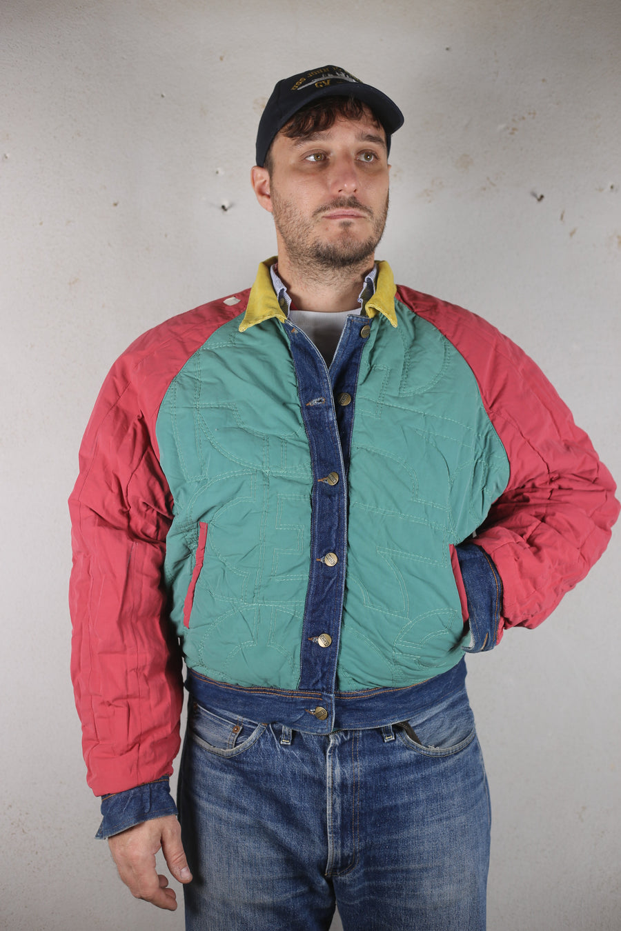 GIACCA DI JEANS  REVERSIBILE CLOSED  DEADSTOCK